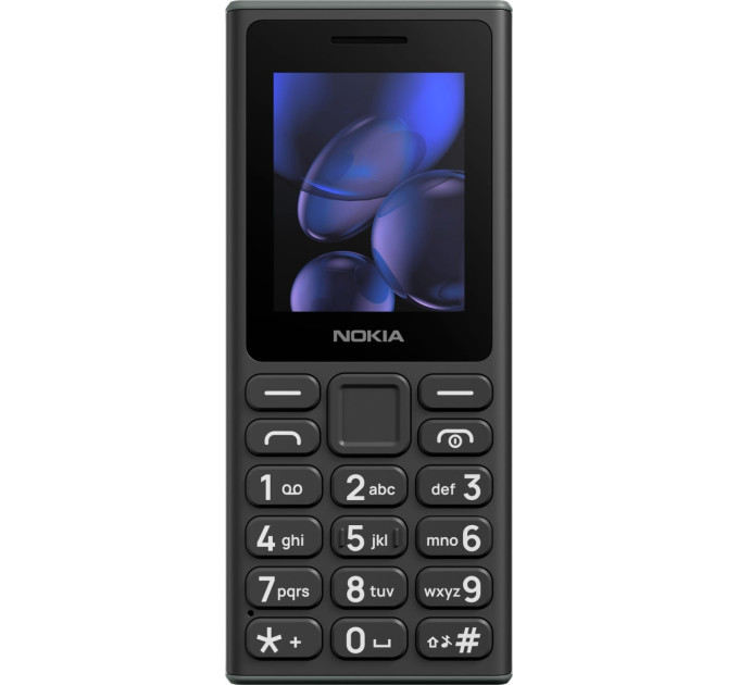 Nokia Мобільний телефон Nokia 105 2026 DS Black
