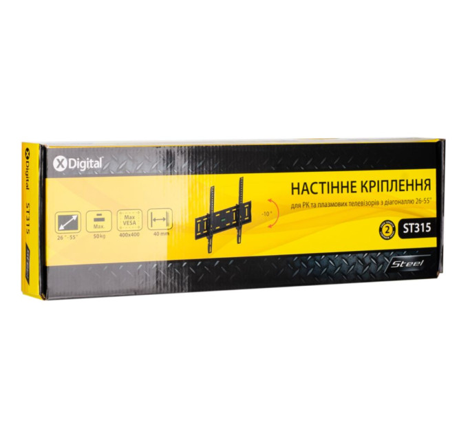 X-Digital Кронштейн настінний X-Digital STEEL ST315 Black