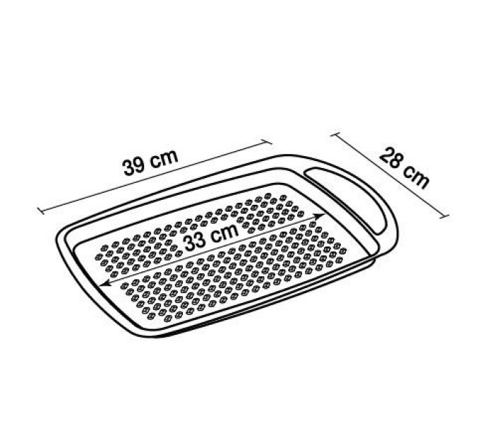 Pyrex Деко PYREX ASIMETRIA, 33х25 см