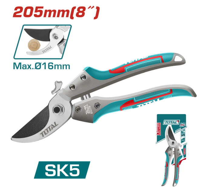 Total Секатор TOTAL THT15308 20см, 240г.