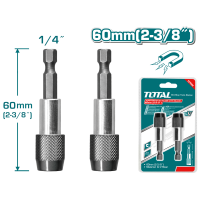 Тримач для біт магнітний TOTAL TAC462601, L = 60 мм