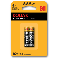 Батарейка Kodak XtraLife LR03 1x2 шт. блістер