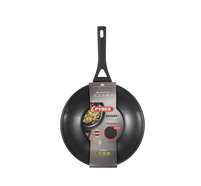 Pyrex Сковорода WOK PYREX EXPERT Touch 28 см