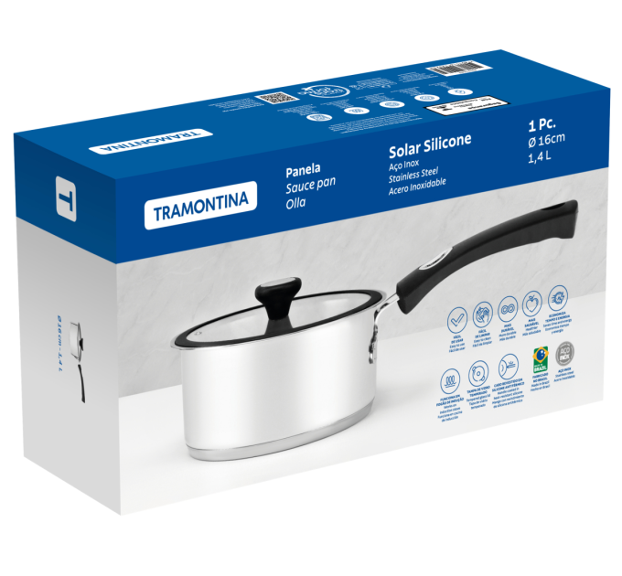 Tramontina Ківш Tramontina Solar silicone (1.4 л) 16 см