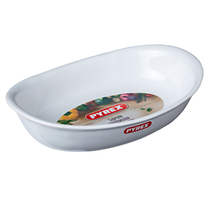 Pyrex Форма PYREX Supreme white 31х21 см