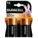 Duracell Лужні батарейки Duracell D, 2 шт.