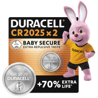 Спеціальна літієва батарейка типу «таблетка» Duracell 2025 3V, (DL2025/CR2025), 2 шт.