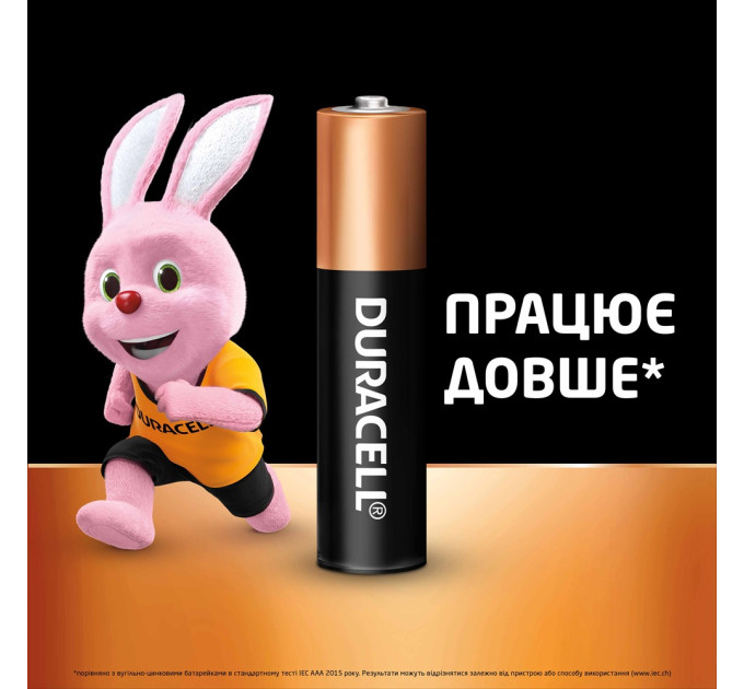 Duracell Лужні батарейки Duracell AAA, 8 шт.
