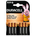 Duracell Лужні батарейки Duracell AAA, 6 шт