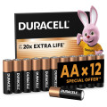 Duracell Лужні батарейки Duracell AA, 12 шт.