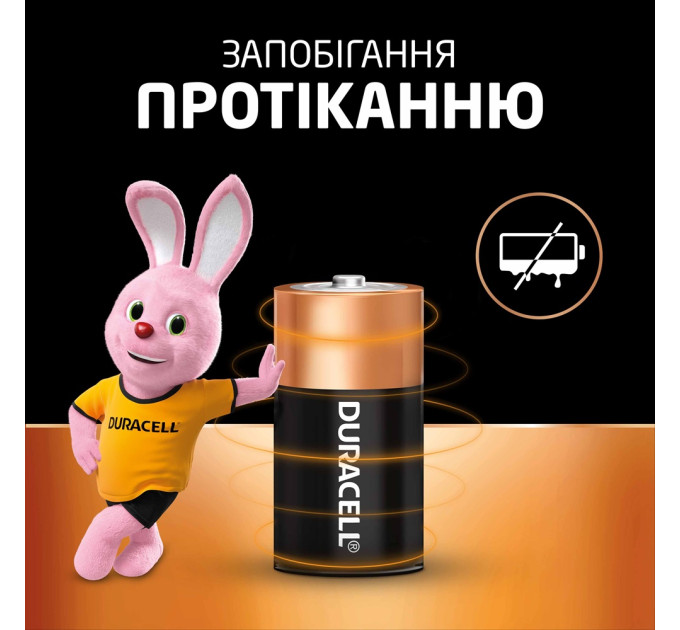 Duracell Лужні батарейки Duracell C, 2 шт.