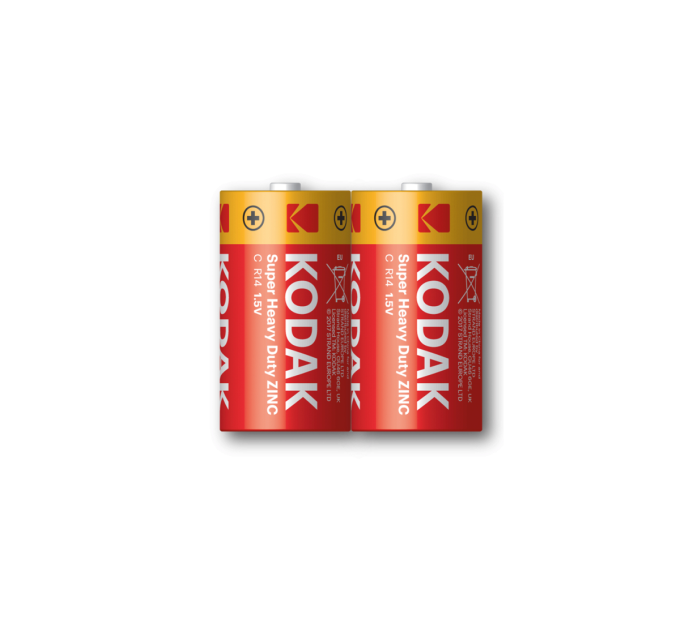 Kodak Батарейка Kodak EXTRA HEAVY DUTY R14 коробка 1x2 шт.