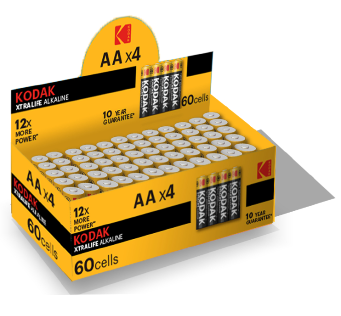 Kodak Батарейка Kodak XTRALIFE LR06 1x4 шт.