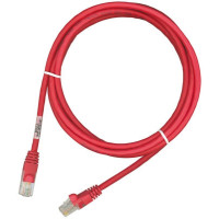 Кросовий шнур Molex PC RJ45, 568B, UTP, stranded, PC 5e, LS0H 3m Red