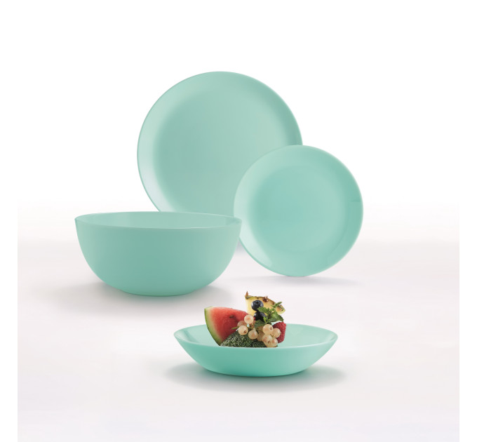 Luminarc Сервіз LUMINARC DIWALI LIGHT TURQUOISE, 19 предметів