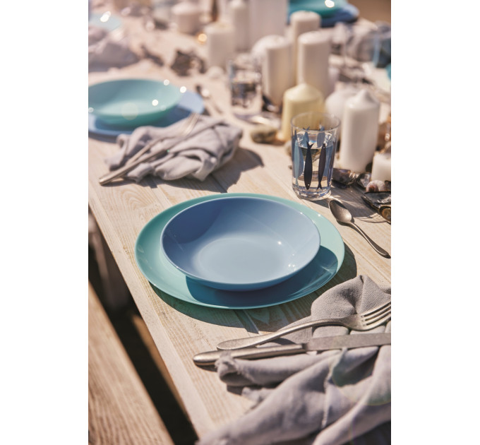 Luminarc Сервіз LUMINARC DIWALI LIGHT TURQUOISE, 19 предметів