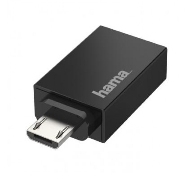 Hama Перехідник OTG USB 2.0 AF to Micro 5P Hama (00200307)