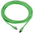 Molex MOLEX F/UTP PowerCat 5e, RJ45, 568A/B, LS0H, 1m, Green