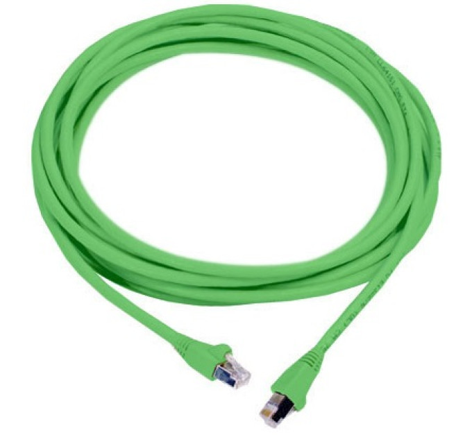 Molex MOLEX F/UTP PowerCat 5e, RJ45, 568A/B, LS0H, 1m, Green