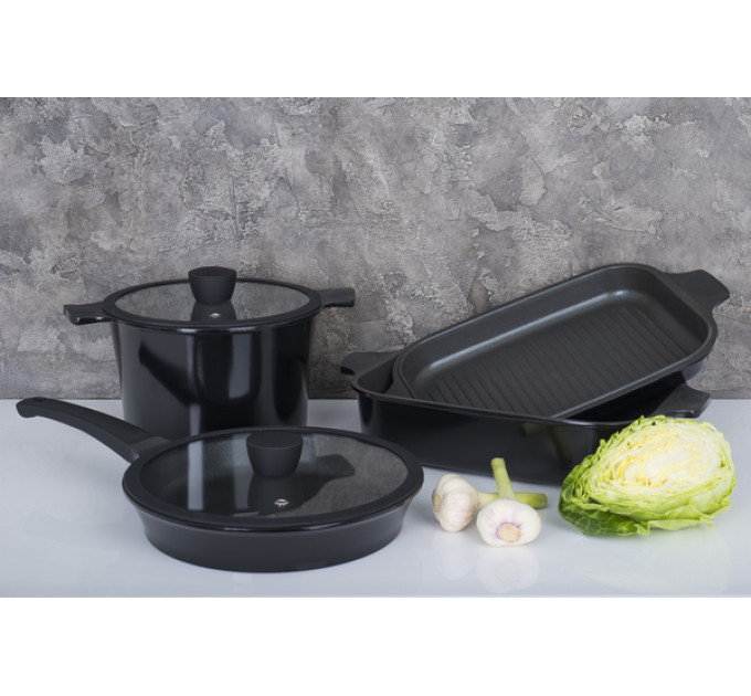 Ringel Каструля RINGEL Zitrone Black (4.2 л) 24 см