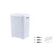 Violet House Кошик для білизни VIOLET HOUSE WHITE Ротанг