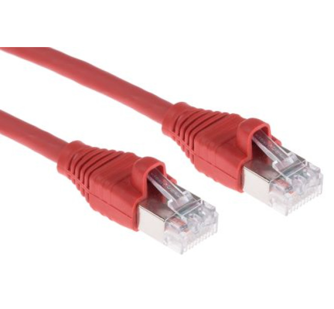 Molex MOLEX F/UTP, PowerCat 6, RJ45, 568B, Stranded, LS0H 2m, Red