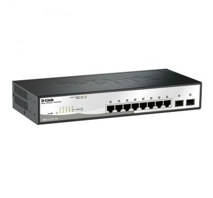 D-Link Комутатор мережевий D-Link DGS-1210-10