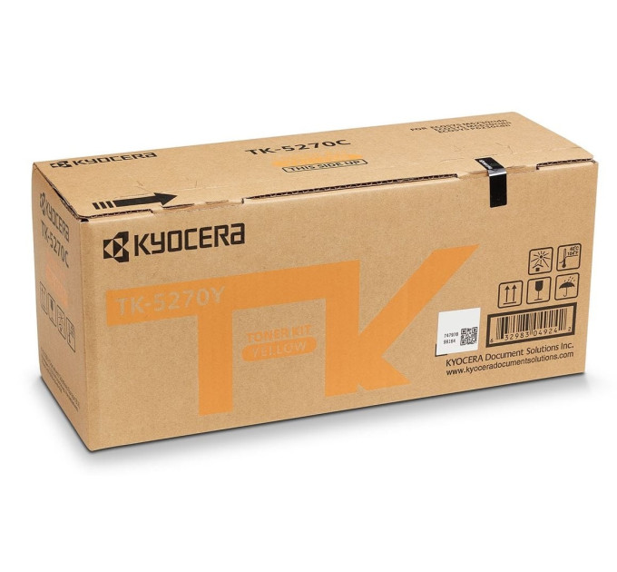 Kyocera Картридж Kyocera TK-5270Y (1T02TVANL0) Yellow