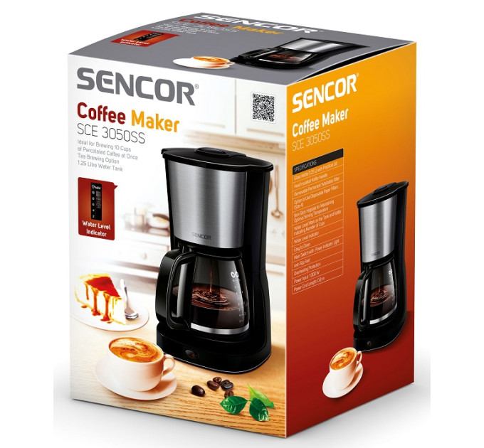 Sencor Кавоварка крапельна Sencor SCE 3050SS