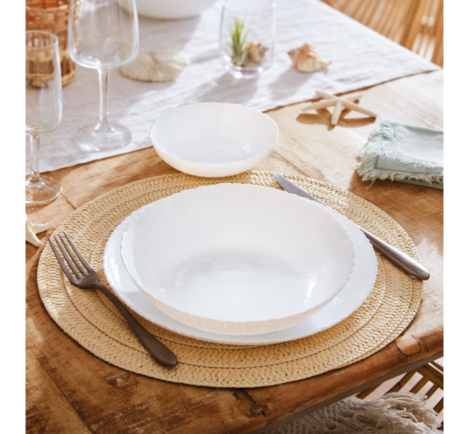 Luminarc Сервіз Luminarc Ammonite White, 19 предметів
