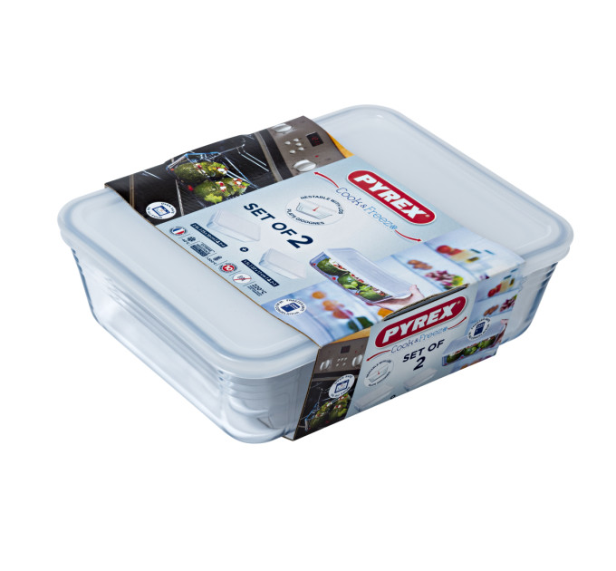 Pyrex Набір форм PYREX Cook&Freez, 2 предмети
