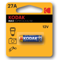 Kodak Батарейка Kodak MAX alk K 27 A (12V) 1 шт.
