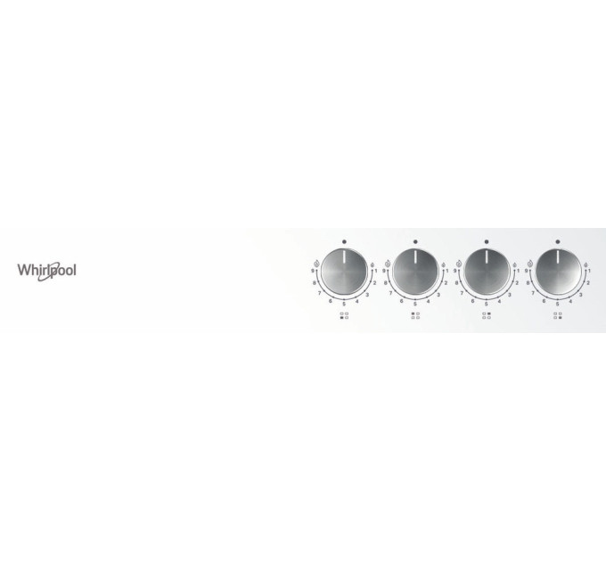 Whirlpool Газова варильна поверхня Whirlpool GOFL629WH