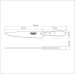 Tramontina Ніж для м'яса Tramontina Barbecue Polywood, 203 мм