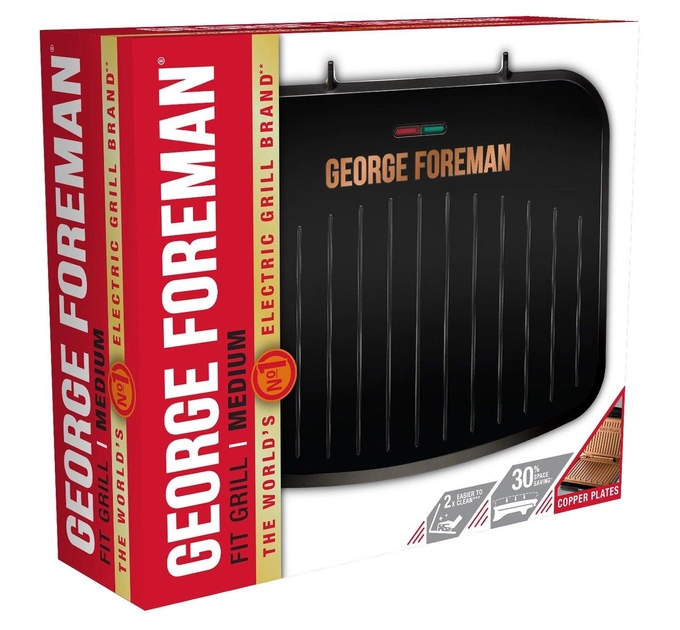 Russell Hobbs Гриль Russell Hobbs George Foreman 25811-56 Fit Grill Copper Medium