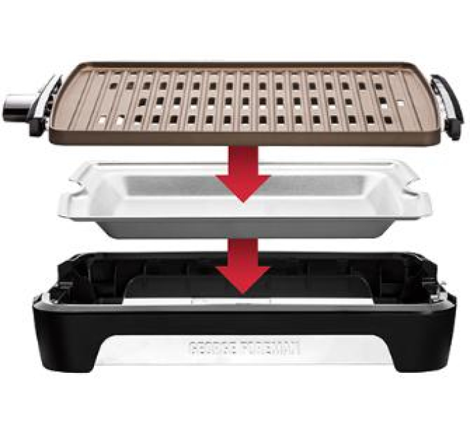 Russell Hobbs Гриль Russell Hobbs George Foreman 25850-56 Smokeless BBQ Grill