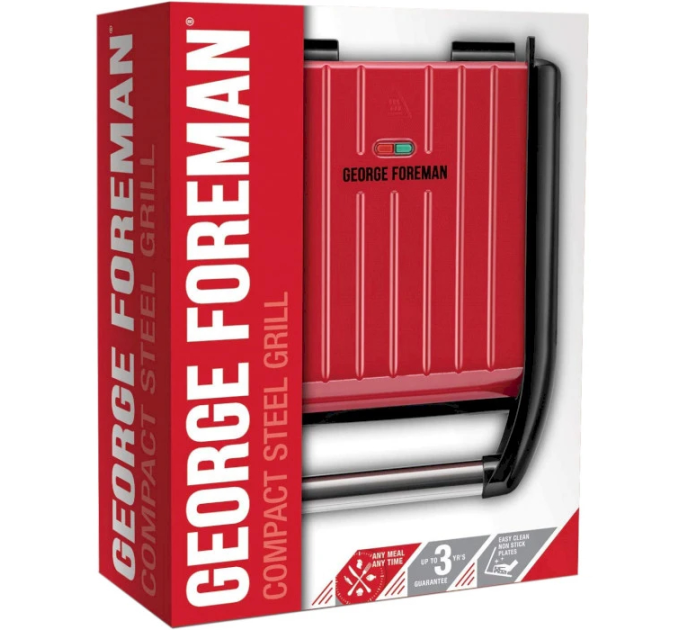 Russell Hobbs Гриль Russell Hobbs George Foreman 25030-56 Compact Steel Grill