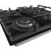 Gorenje Газова варильна поверхня Gorenje GKTW642SYB (BG6BB-G2B)