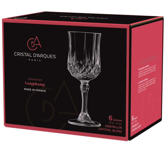 CD'A Набір чарок Cristal d'Arques Paris Longchamp