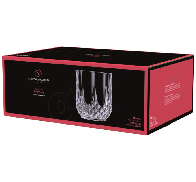 CD'A Набір склянок Cristal d'Arques Paris Longchamp