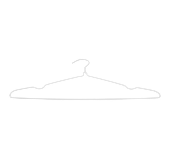 Idea Home Набір вішалок для одягу Idea Home White, 39.4х21х0.3 см, 8 шт.