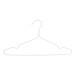 Idea Home Набір вішалок для одягу Idea Home White, 39.4х21х0.3 см, 8 шт.