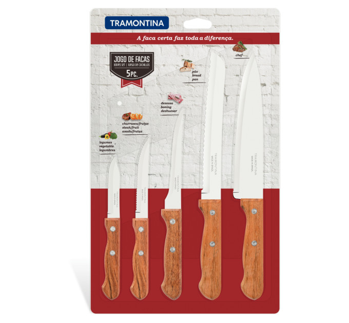 Tramontina Набір ножів Tramontina Dynamic, 5 предметів
