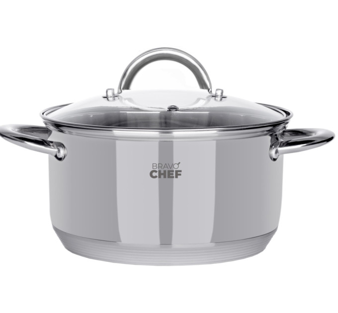 Bravo Chef Каструля Bravo Chef 18 см (2.6 л) з кришкою