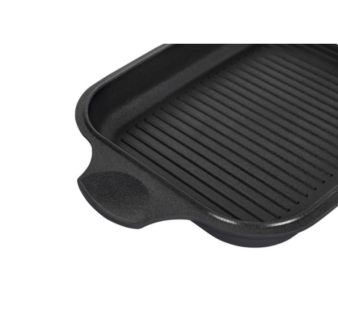 Ringel Гусятниця з грилем RINGEL Zitrone Black 34x24x13.5 см (6+3 л)