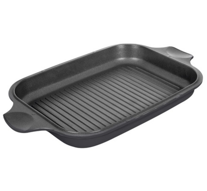 Ringel Гусятниця з грилем RINGEL Zitrone Black 34x24x13.5 см (6+3 л)