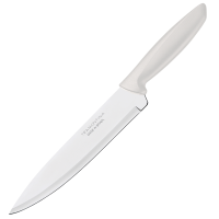 Ніж Chef Tramontina Plenus light grey, 178 мм
