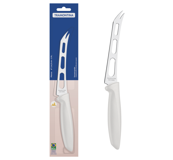 Tramontina Ніж для сиру Tramontina Plenus light grey, 152 мм