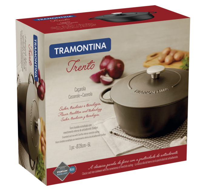 Tramontina Каструля Tramontina Trento (6 л) 28 см