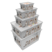 Qutu Контейнер Qutu Light Box Cats and Dogs, 25 л